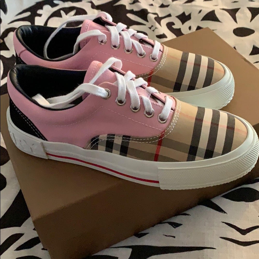 BURBERRY VINTAGE CHECK SNEAKERS